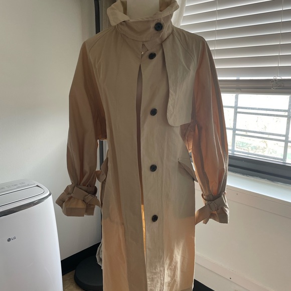 H&M xs/s trench jacket, fashionable - Picture 1 of 9